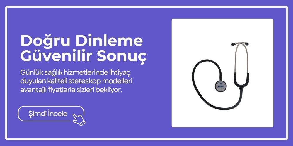 Steteskop ve tansiyon aletleri
